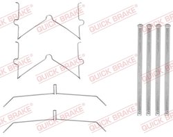 Set accesorii placute frana QUICK BRAKE 109-0003