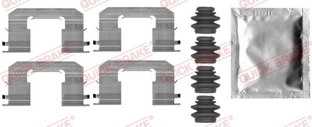 Set accesorii placute frana QUICK BRAKE 109-0006