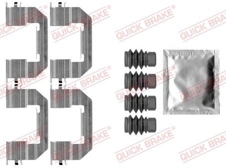 Set accesorii placute frana QUICK BRAKE 109-0011