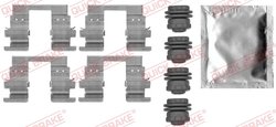 Set accesorii placute frana QUICK BRAKE 109-0013