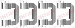 Set accesorii placute frana QUICK BRAKE 109-0014