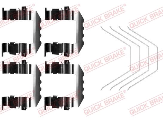 Set accesorii placute frana QUICK BRAKE 109-0018
