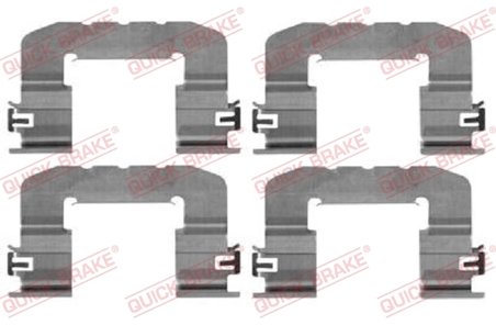 Set accesorii placute frana QUICK BRAKE 109-0017
