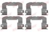 Set accesorii placute frana QUICK BRAKE 109-0017
