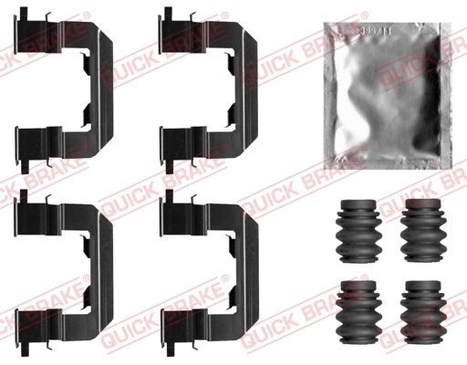 Set accesorii placute frana QUICK BRAKE 109-0019