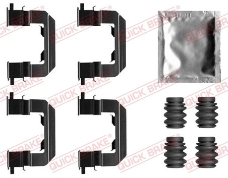 Set accesorii placute frana QUICK BRAKE 109-0019