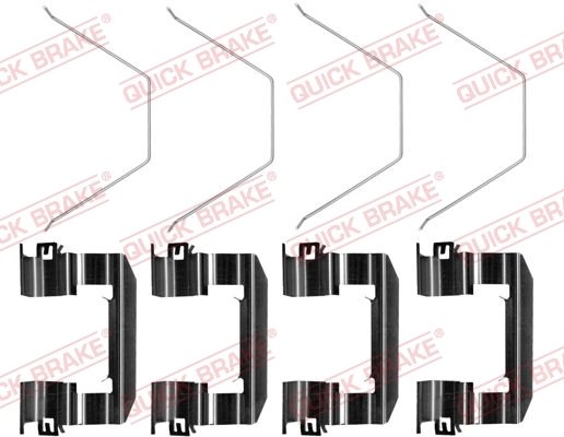 Set accesorii placute frana QUICK BRAKE 109-0021