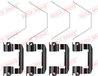 Set accesorii placute frana QUICK BRAKE 109-0021