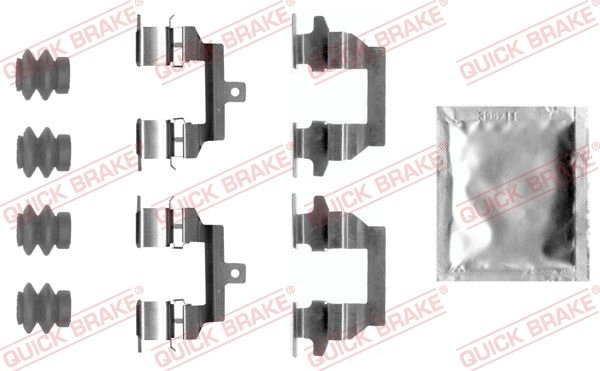 Set accesorii placute frana QUICK BRAKE 109-0026