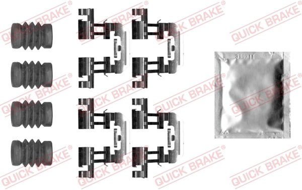 Set accesorii placute frana QUICK BRAKE 109-0025