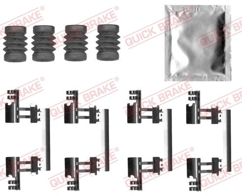 Set accesorii placute frana QUICK BRAKE 109-0027