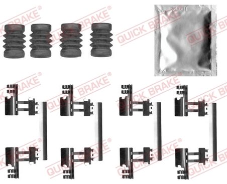 Set accesorii placute frana QUICK BRAKE 109-0027