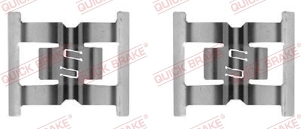 Set accesorii placute frana QUICK BRAKE 109-0031