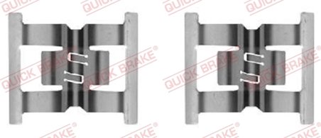 Set accesorii placute frana QUICK BRAKE 109-0031