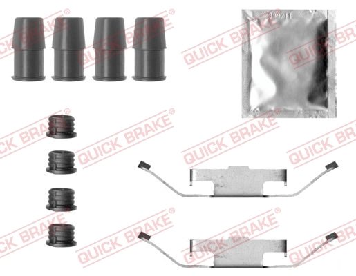 Set accesorii placute frana QUICK BRAKE 109-0032