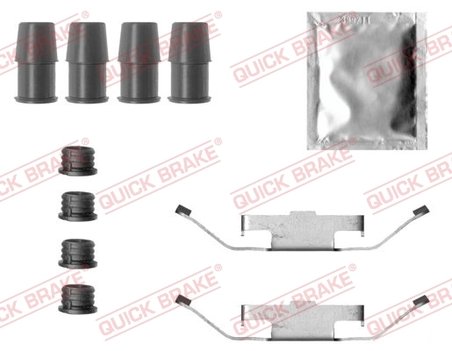 Set accesorii placute frana QUICK BRAKE 109-0032