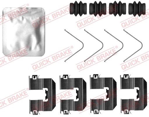 Set accesorii placute frana QUICK BRAKE 109-0034