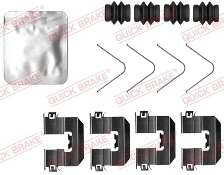 Set accesorii placute frana QUICK BRAKE 109-0034