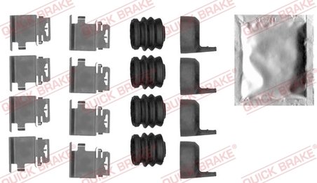 Set accesorii placute frana QUICK BRAKE 109-0036