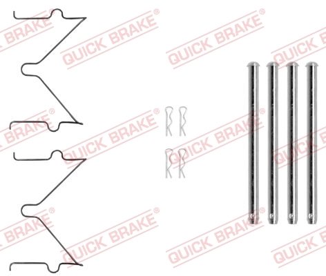 SET ACCESORII PLACUTE FRANA QUICK BRAKE 109-0040 - Compatibil cu MITSUBISHI, NISSAN, TOYOTA