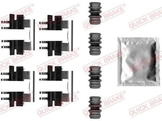 Set accesorii placute frana QUICK BRAKE 109-0045