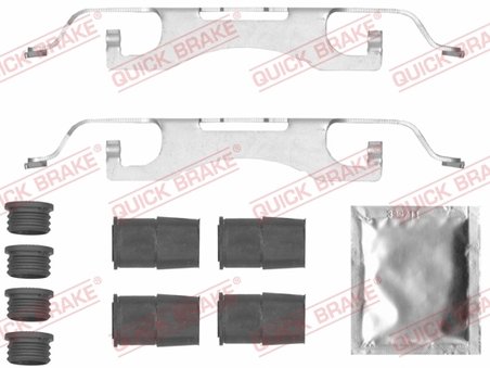 Set accesorii placute frana QUICK BRAKE 109-0049