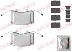 Set accesorii placute frana QUICK BRAKE 109-0051