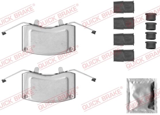 Set accesorii placute frana QUICK BRAKE 109-0051
