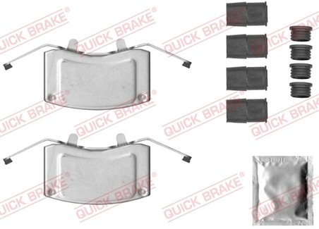 Set accesorii placute frana QUICK BRAKE 109-0051