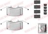 Set accesorii placute frana QUICK BRAKE 109-0051
