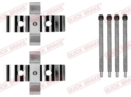 Set accesorii placute frana QUICK BRAKE 109-0054