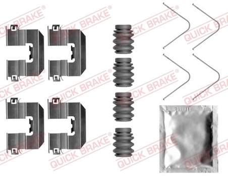 Set accesorii placute frana QUICK BRAKE 109-0058