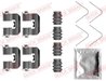 Set accesorii placute frana QUICK BRAKE 109-0058