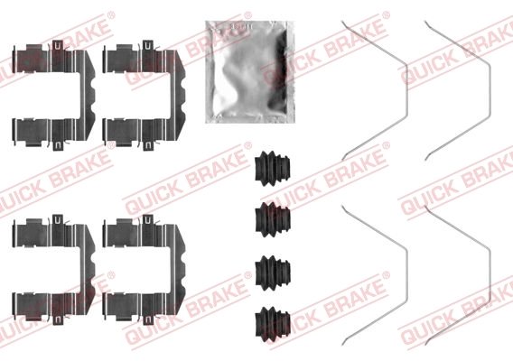 Set accesorii placute frana QUICK BRAKE 109-0057