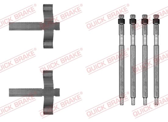 SET ACCESORII PLACUTE FRANA QUICK BRAKE 109-0059 - Compatibil cu TESLA