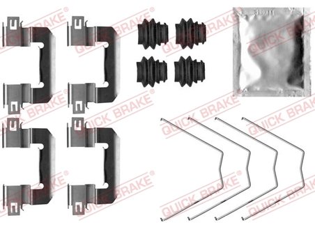 Set accesorii placute frana QUICK BRAKE 109-0063