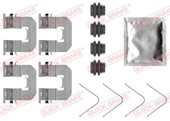 Set accesorii placute frana QUICK BRAKE 109-0068
