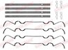 SET ACCESORII PLACUTE FRANA QUICK BRAKE 109-0069 - Compatibil cu FORD, IVECO