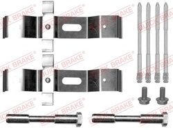 Set accesorii placute frana QUICK BRAKE 109-0072