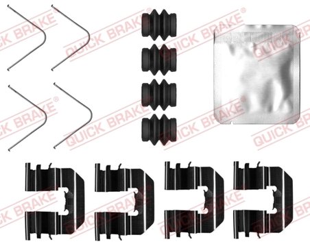 SET ACCESORII PLACUTE FRANA QUICK BRAKE 109-0073 - Compatibil cu HYUNDAI, OPEL