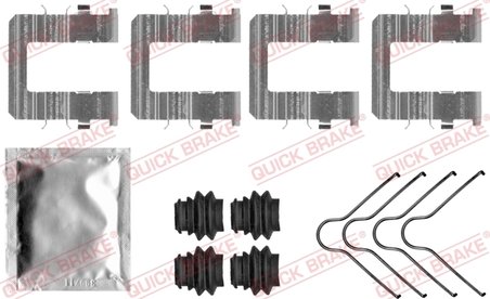 Set accesorii placute frana QUICK BRAKE 109-0074