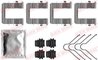 Set accesorii placute frana QUICK BRAKE 109-0074