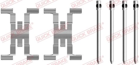 SET ACCESORII PLACUTE FRANA QUICK BRAKE 109-0082 - Compatibil cu ALFA ROMEO