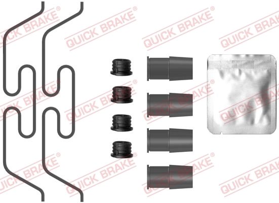 Set accesorii placute frana QUICK BRAKE 109-0086