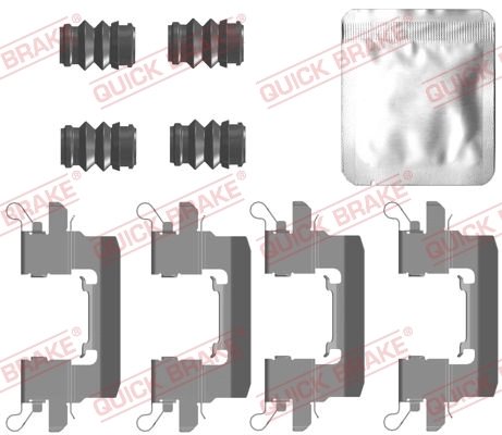 Set accesorii placute frana QUICK BRAKE 109-0087