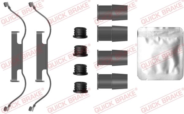 Set accesorii placute frana QUICK BRAKE 109-0088