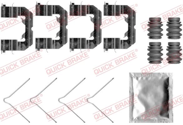 SET ACCESORII PLACUTE FRANA QUICK BRAKE 109-0089 - Compatibil cu HYUNDAI, OPEL, VAUXHALL