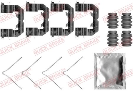 SET ACCESORII PLACUTE FRANA QUICK BRAKE 109-0089 - Compatibil cu HYUNDAI, OPEL, VAUXHALL