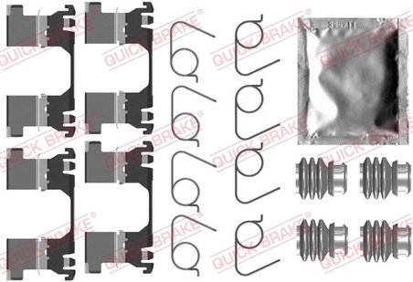 Set accesorii placute frana QUICK BRAKE 109-0091
