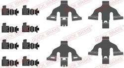 Set accesorii placute frana QUICK BRAKE 109-0092
